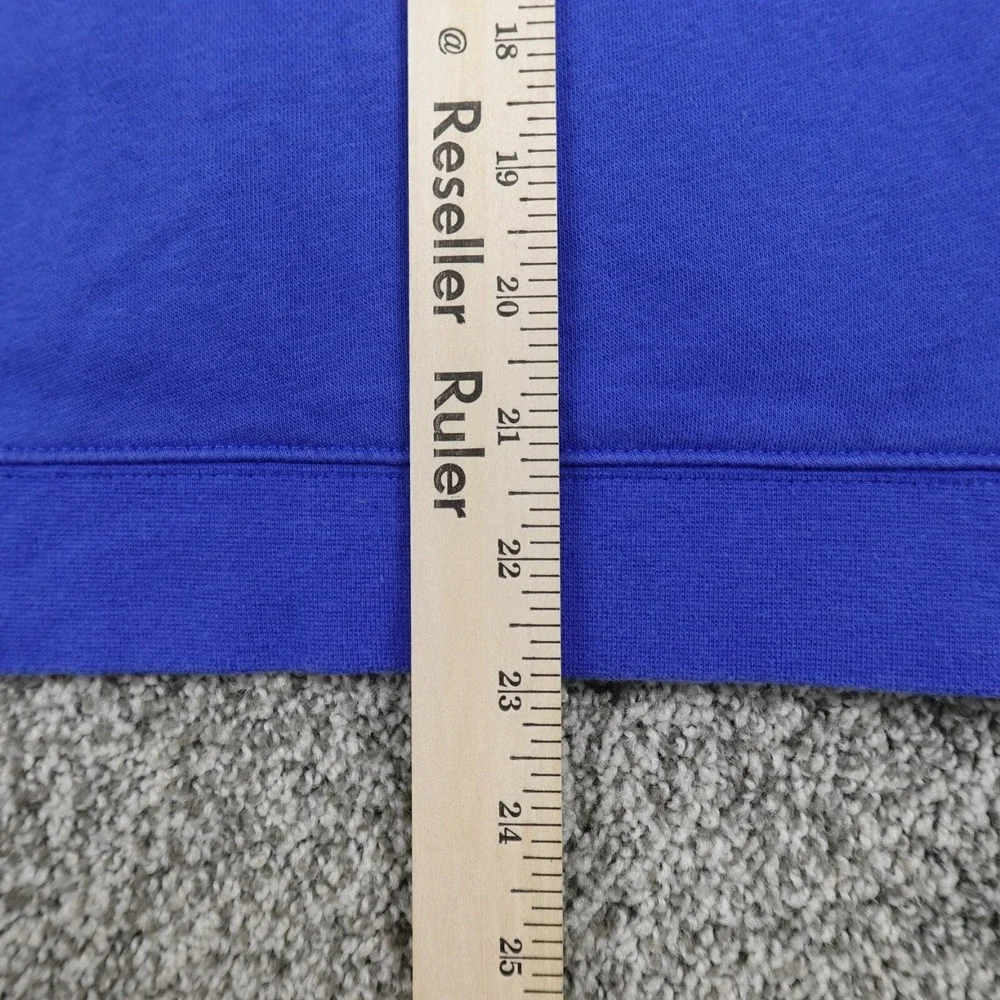 Nike Sweater Boys Large‎ Blue Swoosh Outdoor Pullover Sweatshirt Hoodie Athletic